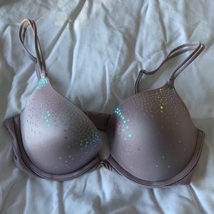Victoria’s Secret Very Sexy Push-Up Sequin Bra Size 34C